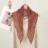 High Quality Women Diamond-Shaped Scarf Fashion Paisley Neck Tie Shawl Bandana Scarves Designer Wrap