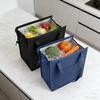 Kühl/Warm Isoliertasche für Lebensmittel Wiederverwendbare Alufolie Handtasche Aufbewahrungstaschen für Essen und Trinken für Camping