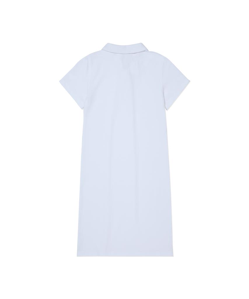 Mad Mad Holiday Pk Mini Dress - White