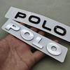 2026 Hot For Volkswagen VW 3D ABS Logo Polo Letters Badge Car Rear Trunk Emblem Sticker for Volkswagen VW Polo 4 5 6R 6C 6N 9N M