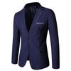 Europese Maat Heren Slim Fit Blazer - Verdikte Casual Pak, Koreaanse Stijl
