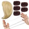 KESYOO Hair Net, 100 Pieces, Ballet Chignon Net, Elastic Mesh,