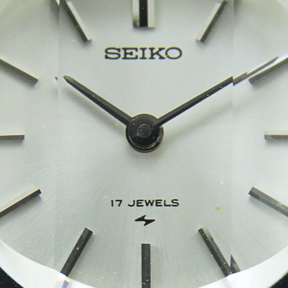 Used SEIKO Watches 17-0760 Stainless Steel Silver White Gold Plated