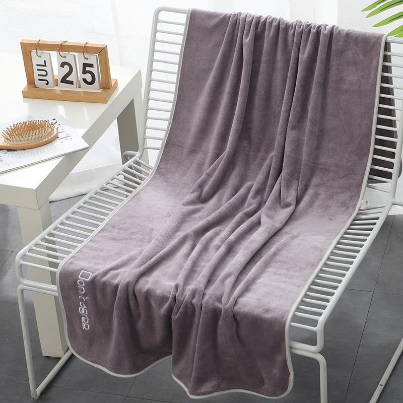 Embroidery Youthful Absorbent Bath Towel