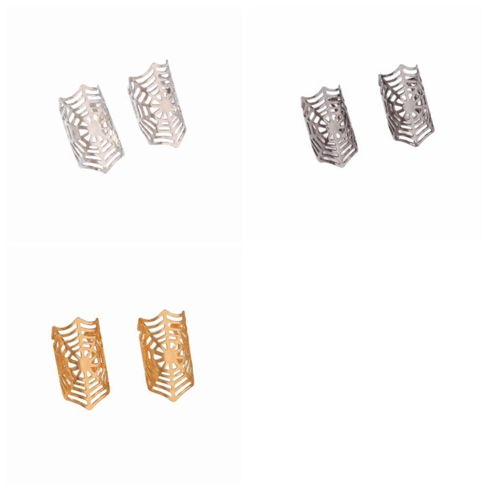 No Piercing Spider Web Ear Cuff Minimalism Stud Earrings Fashion Ear Buckle  Gift