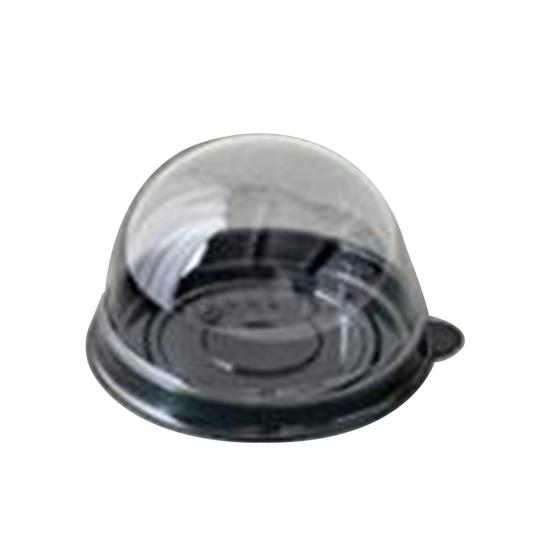 Набор из 50 шт. коробок для упаковки тортов, прозрачные пластиковые мини-коробки для кексов с надежной крышкой, подарочная коробка для выпечки для маленьких тортов, пирожных, десертов, печенья P