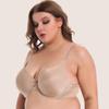 Large Size Smooth Bra Thin Cup Large Bust Small Underwear with Underwire Underwear