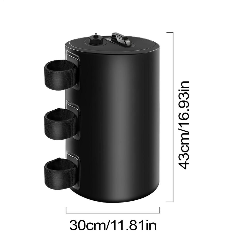 

30L Water Tent Weights Windproof Sandbag Bag Portable Strong Sand Weight Bags Canopy Legs Weights Sandbags For Outdoor Camping чорний