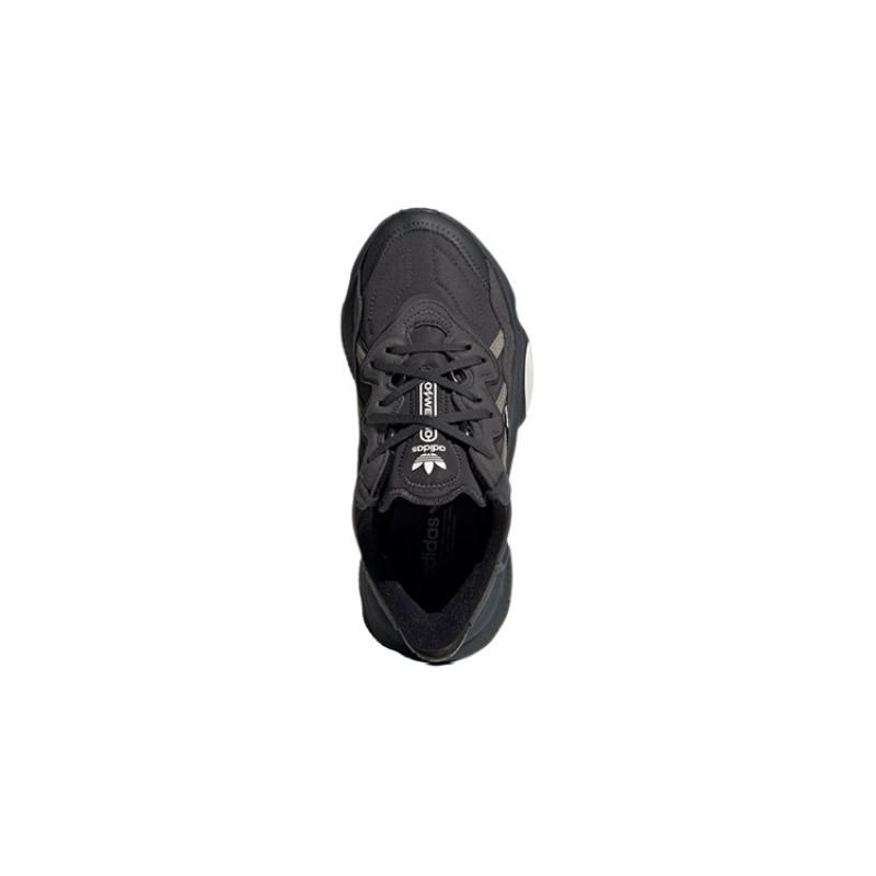 adidas Originals Ozweego Durable Low-Top Sports Casual Shoes Kids Sneakers Black Gray H03126