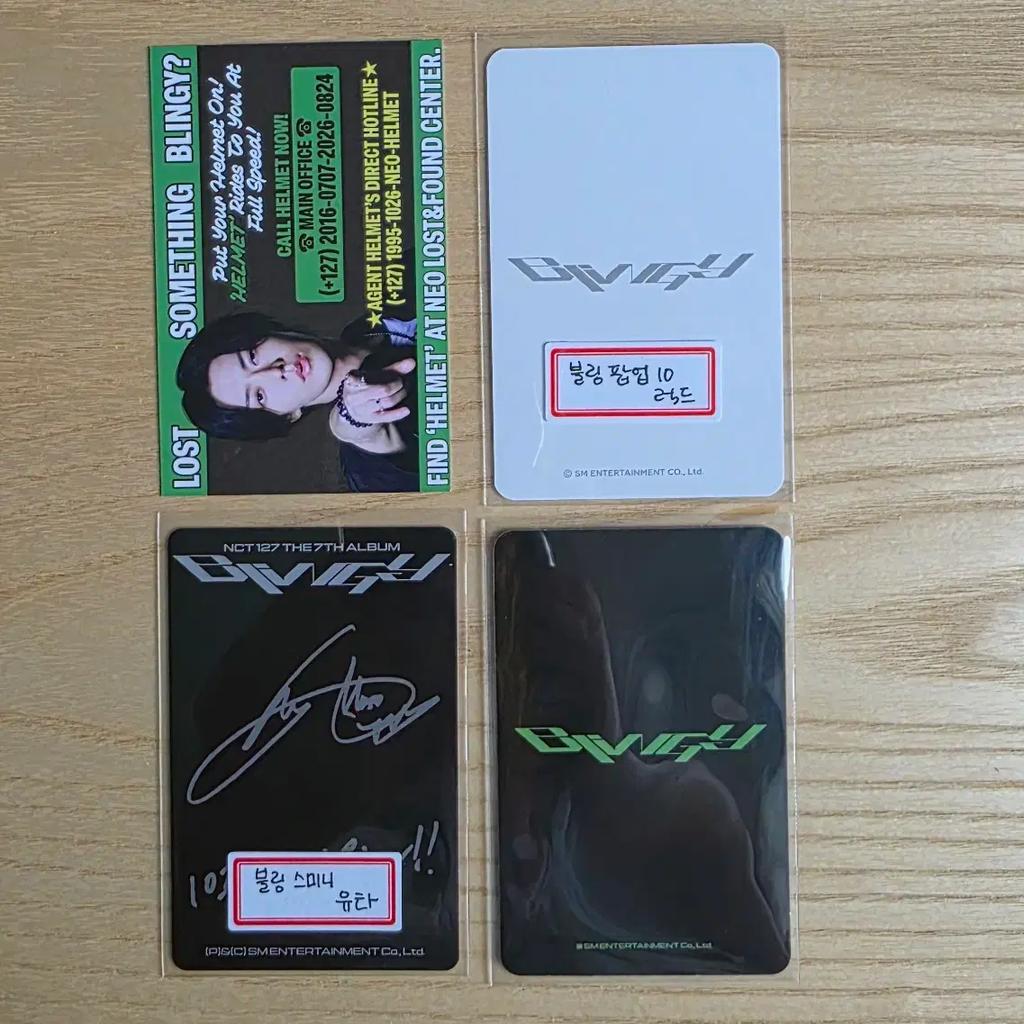 NCT127 Blingy Album Giapponese Limited (Yuta)