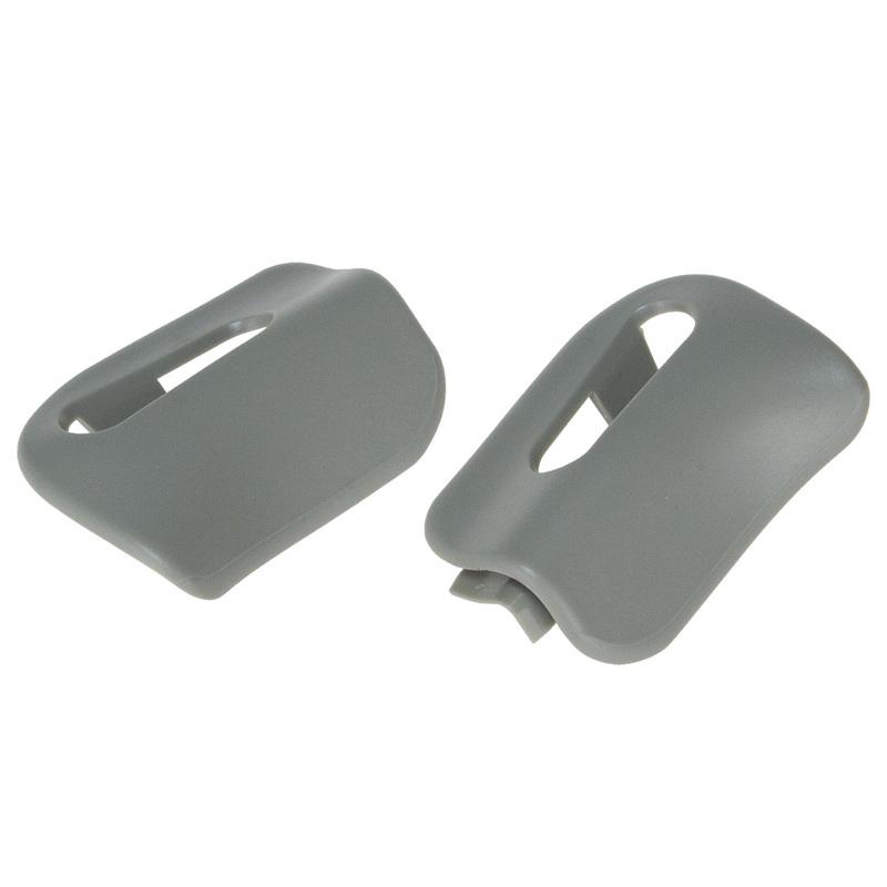 1Pair Sun Visor Pivot Trim Cap Black or Gray For Mercedes R129 SL320 SL500 SL600 1994-2002 129-811-05-61-9045,129-811-04-61-9045