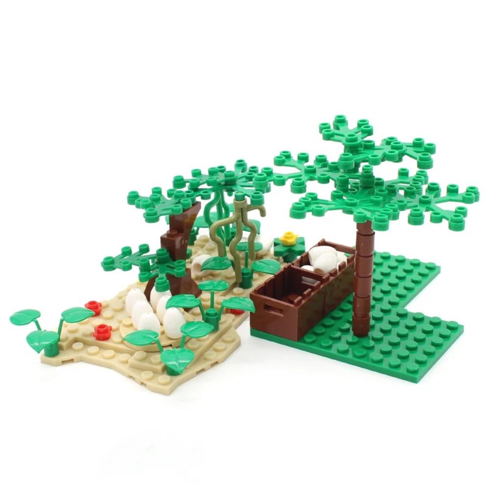 Jurassic Dinosaurier DIY Bausteine Velociraptor Velociraptor Rex Tyrannosaurus Pterosaurier Dilophosaurus Zubehör Steine Spielzeug