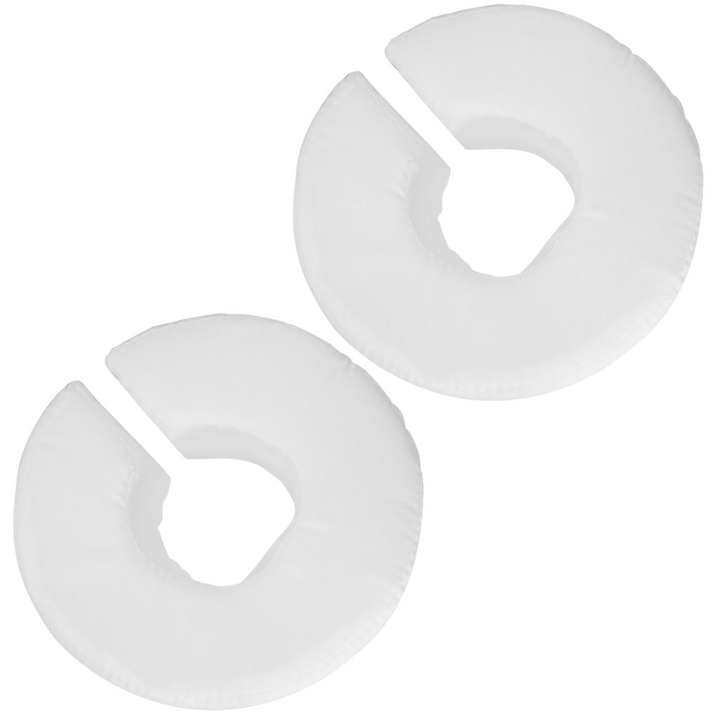 2pcs Elderly Bedridden Patient AntiBedsore Cushion Hand Leg Rest Elevating Pad White