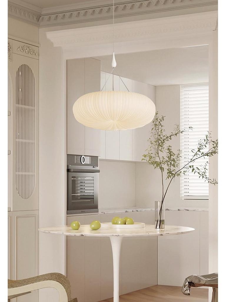 Modern Minimalist Pumpkin Ceiling Light for Bedroom, Dining Room, Study, or Kids' Room