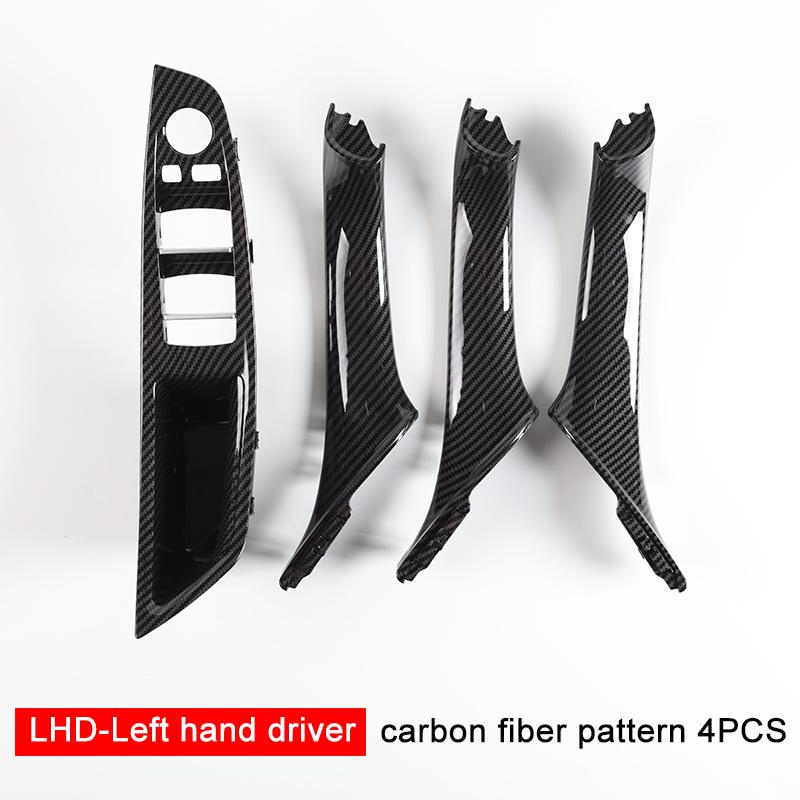 F10 F11 Interior Front Door Armrest Panel Trim Pull Handle Set Replacement For BMW 5 Series F10 F11 520i 523i 525i 528i 535i