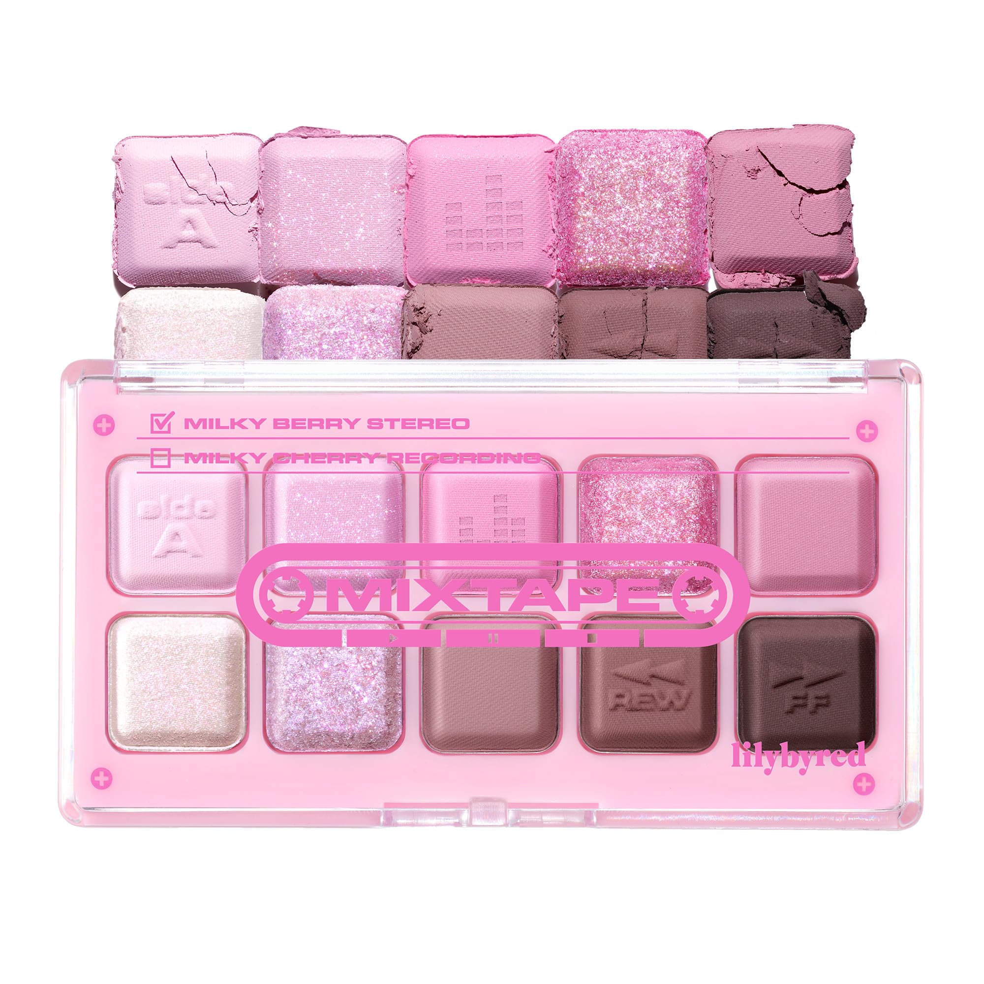 

lilybyred Mood Keyboard Keyboard Eyeshadow Milky Berry [Genuine] (Mood Palette) (#09 Stereo)