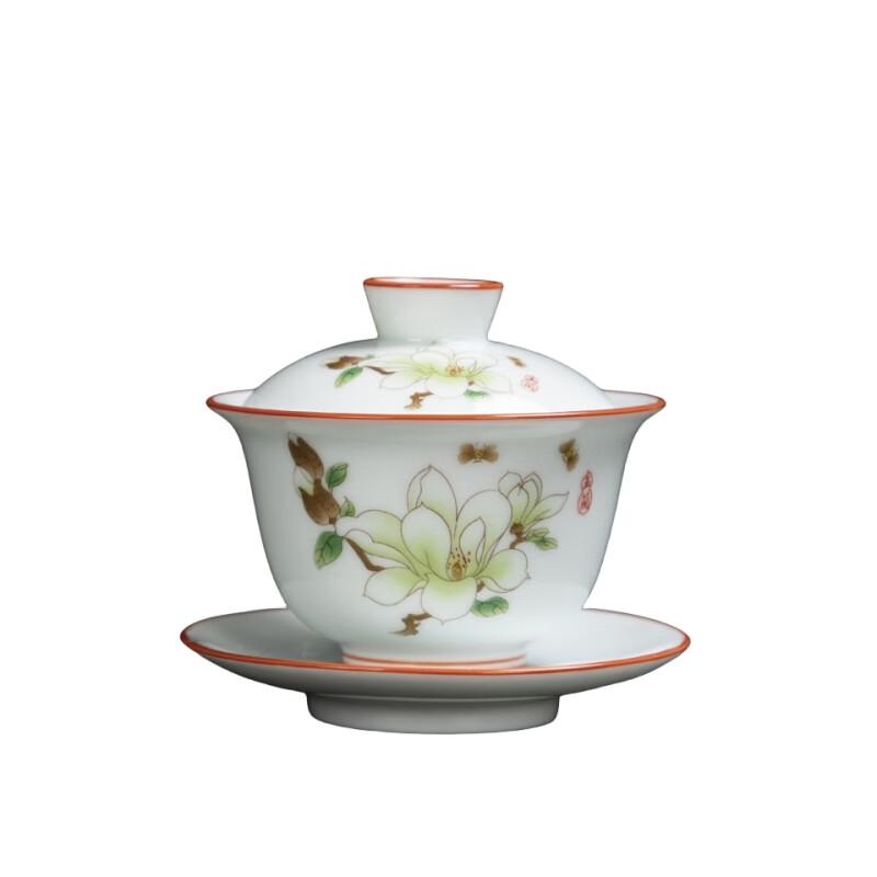 Юньянь Расписанная вручную керамическая гайвань иньцин