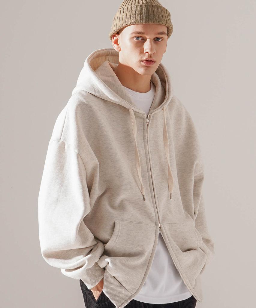 Twn Victory Balloon Zip-Up Oatmeal Twhd3412