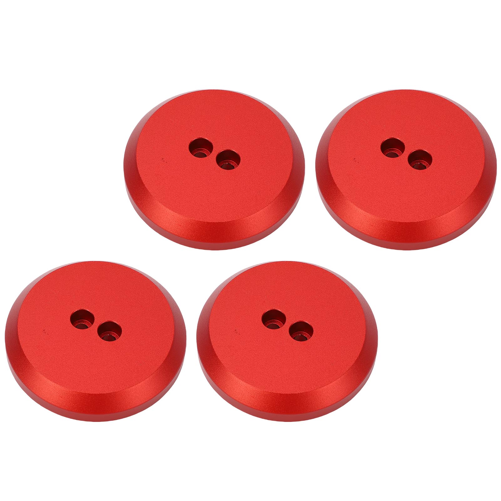 

4 Pcs Jack Puck Replacement for Corvette C5 C6 C7 C8 1997 2023 Car Red Aluminum Alloy Jack Pad Lifting Puck