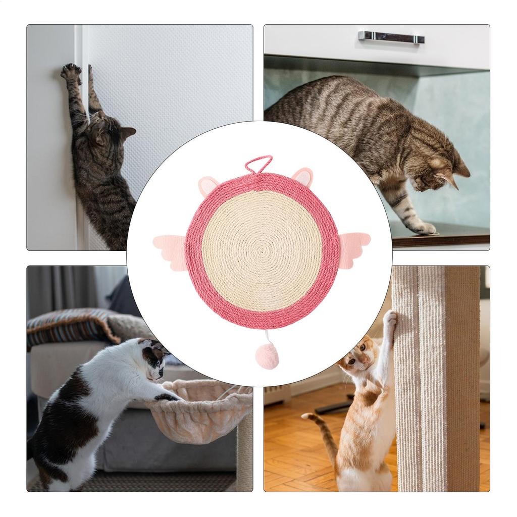 Indoor Cat Scratching Board Kitten Paw Grinding Toys Indoor Cat Scratching Toys For Pet Parents Trainers Animal Lovers Apartment
