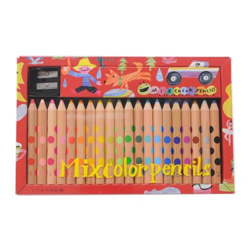 KOKUYO Colored Pencils Mixed Colored Pencils 20 Pieces KE-AC2