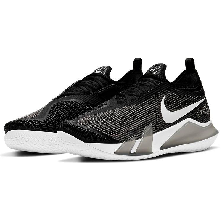 Nike Zapatillas para hombre Court React Vapor NXT Negro Blanco CV0724-002