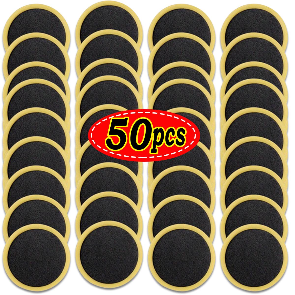 

50/100 Bike Tire Repair Tools Tyre Protection No-glue Adhesive Quick Drying Fast Tyre Tube Glueless Patch Mountain Road Bike Fix