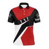 Trend 3D Golf Print Men's Fashion Name Team Name Short-sleeved Polo Shirt Casual Sports Polo Shirt