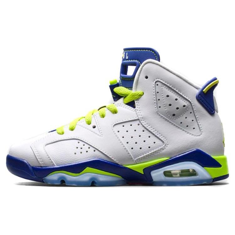 Air Jordan 6 Retro Fierce Green Gs 543390-108 38