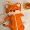 Plush Pen Bag Fox Doll Stationery Organizer High Quality Stationery Bag  Back To School Gift