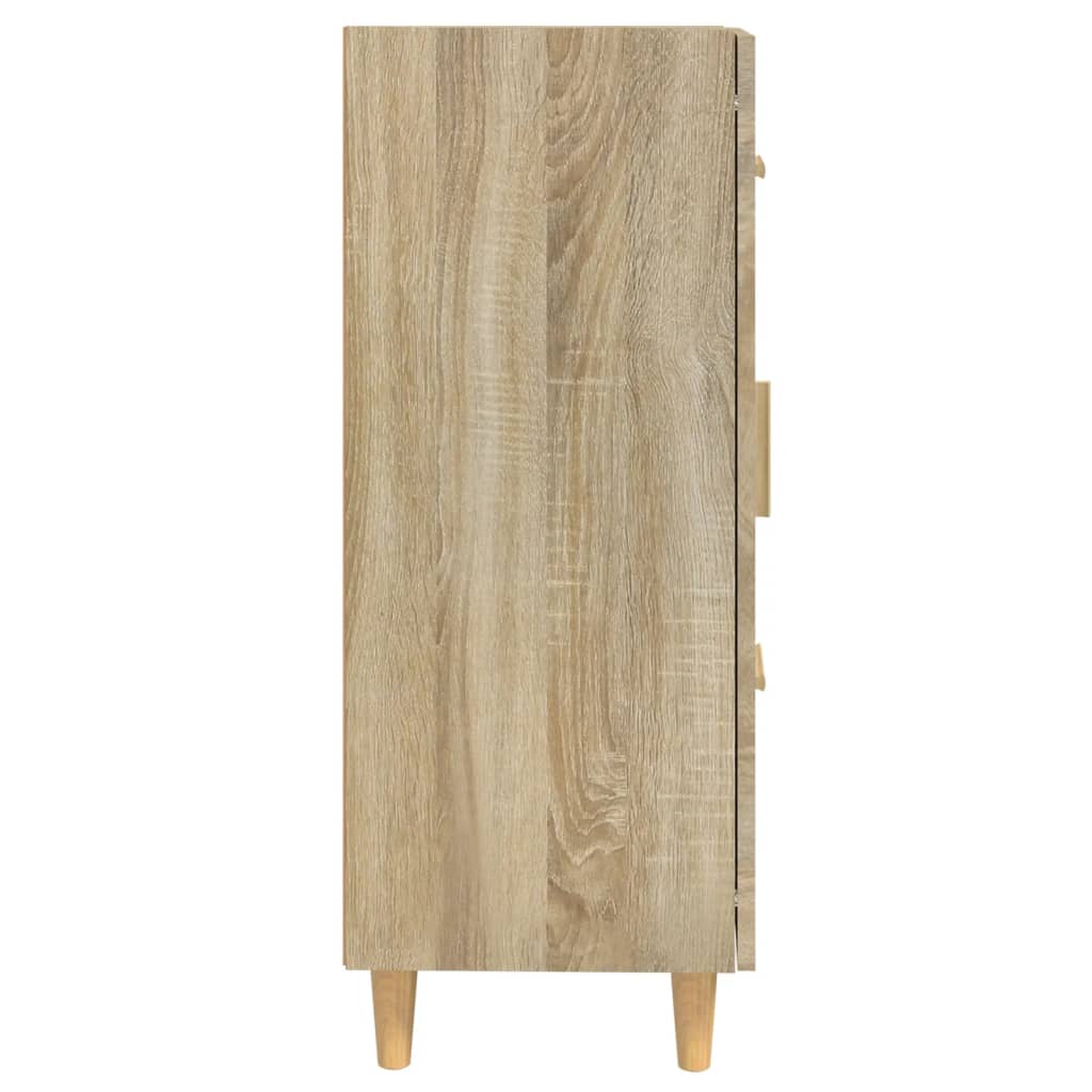 Vidaxl Szafka, Dąb Sonoma, 69,5X34X90 Cm, Materiał Drewnopochodny