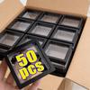 50ks 3D Plovoucí Šperky Úložný Displejový Box Černý Rám Plovoucí Šperky Balicí Krabičky pro Ženy Úložné Nástroje pro Náhrdelníky Prsteny