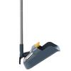 Upright Standing Broom & Comb Teeth Dust Pan Lightweight Multi-functional for Home Room Kitchen Office Lobby