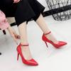 2025 New  Fashion High Heels  Women Shoes Thin Stiletto Banquet Wedding Shoes Sexy Pointed Toe Ladies Party Shoes