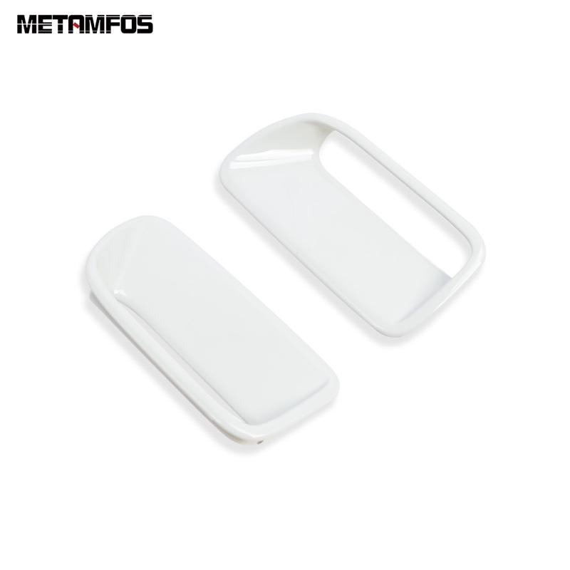 For Honda Fit Jazz -2024 2025 Carbon Fiber Front Air Condition Vent Outlet Cover Trim Sticker Bezel Accessories Car Styling