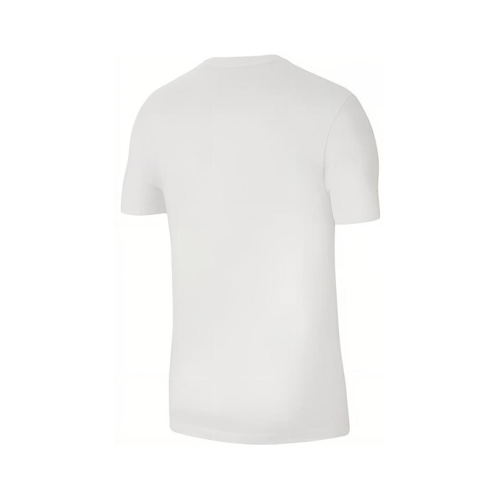 Nike Dri-Fit Park 20 Crew Neck Logo Print T-Shirt Men Tops White CW6952-100