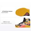 Kids KT5 Chaussures Décontractées Confortables Polyvalentes Antidérapantes Absorbant les Chocs Résistantes à l'Usure Respirantes Chaussures Décontractées pour Enfants Noir Orange Rouge 312031116-3