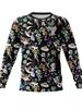 Graffiti men's downhill riding suit off-road motorcycle mountain bike suit racing suit summer