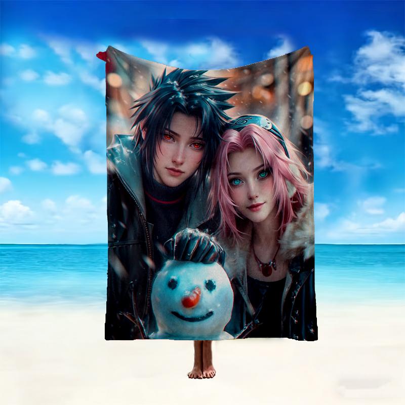 Soft Naruto Blanket Perfect for Snuggling Up On the Sofa, Ideal for Cozying Up In the Bedroom