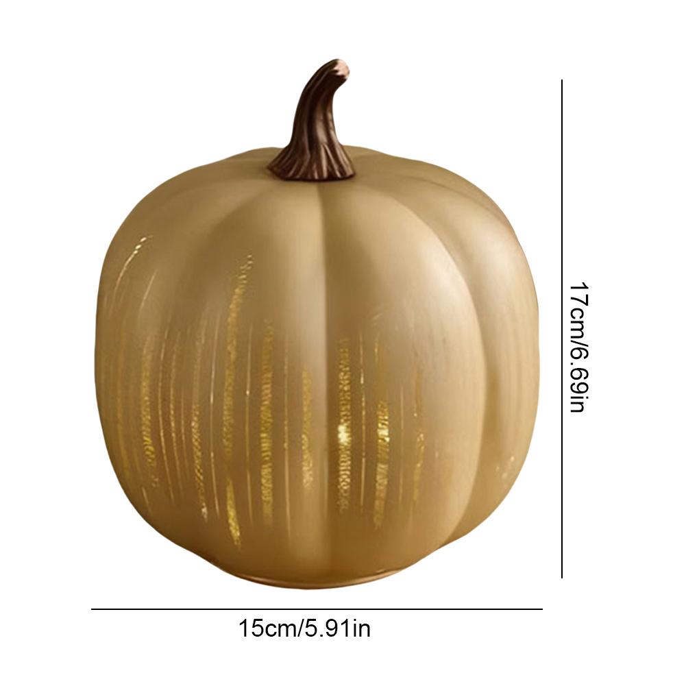 

Twinkle LED Light Pumpkins with Timer Lighted Sparkling Starry Night Glass Pumpkin Lamp Halloween Party Decorative Night Lights 1PCS