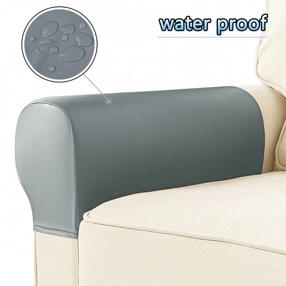 Thick Sofa Armrest Covers Soft Armrest Protector Removable Armchair Covers  Sofas