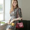 Neue frauen Mode Handtaschen Retro Einfarbig PU Leder Schulter Unterarm Tasche Casual Frauen Hobos Crossbody Handtaschen Tote Tasche