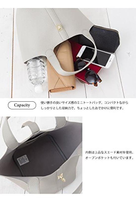 AquaGarage Petit Sac Tote Simple, Noir, Taille Unique