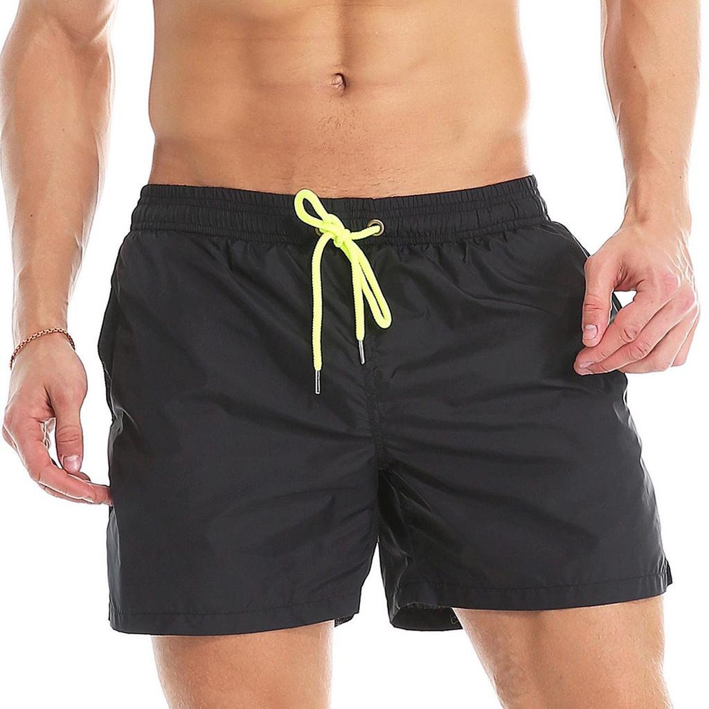 Plus-Size Men's Quick-Dry Breathable Beach & Sport Shorts
