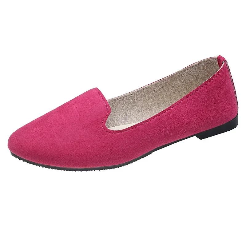 Modne Damskie Buty Wulkanizowane Jednokolorowe Damskie Mokasyny Płaskie Buty Damskie Lekkie Ciepłe Mokasyny Wiosna Zapatos Mujer