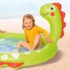 Intex 58437 Piscina Hinchable para y Medidas 119x109x66 Incluye Parche de Capacidad de 68 litros Dinosaurio, Bebés Niños Pequeños, cm, Reparación,