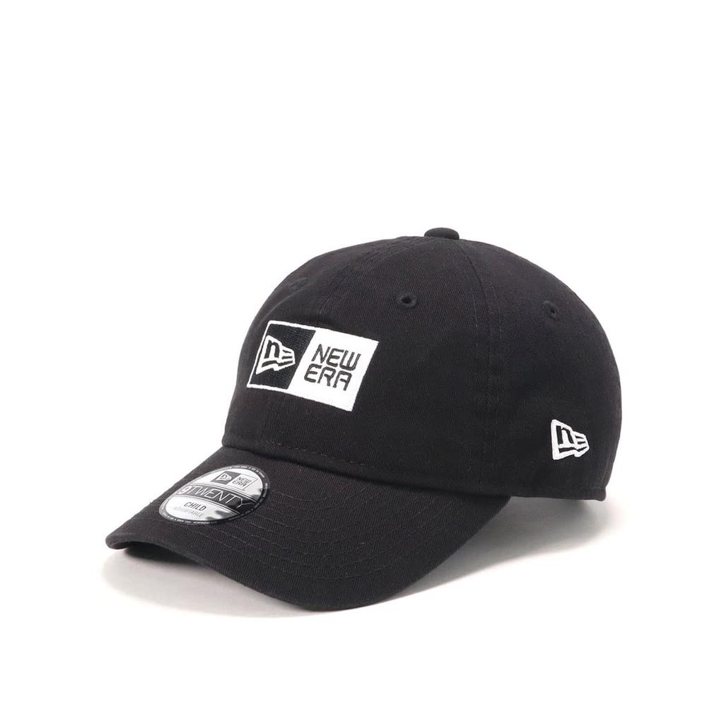 New Era New Era Kids Cap Child9TWENTY Box Logo Logo CHILD CHILD 920 BOXLOGO BLK WHI 25J Black/Box 50-54cm