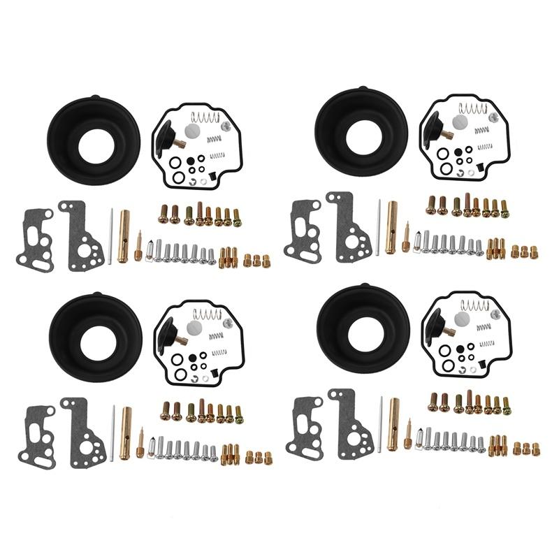 

4 комплекта для ремонта карбюратора мотоцикла Yamaha V-MAX 1200 1985-2000 VMAX чёрный