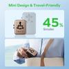 and even MOMAX PD 35W GaN Fast Charging Adapter for International Simultaneous 3 PD 2 QC 2 AC 2 AC Type International Worldwide Compatible with and