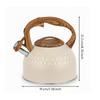 Whistling Tea Kettle Ergonomic Food Safe for Coffee Drinkers